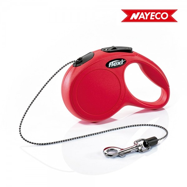 Flexi classic cat cordón especial gatos 3 m de cuerda color rojo Flexi classic cat cordón especial gatos 3 m de cuerda color rojo