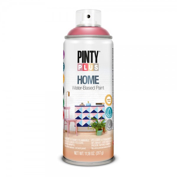 Pintura acrílica spray home water-based 520 cc old wine hm119 (pack 2 unidades) Pintura acrílica spray home water-based 520 cc old wine hm119 (pack 2 unidades)