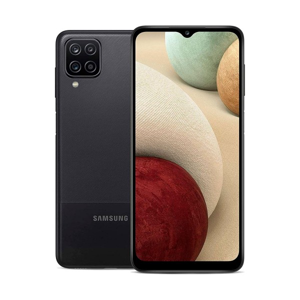 Samsung galaxy a12 negro / 4+128gb / 6.5'' / dual sim