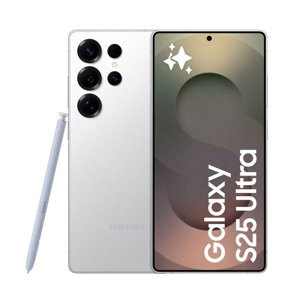 Samsung galaxy s25 ultra titanium silver / 12+512gb / 6.9" amoled 120hz quad hd+