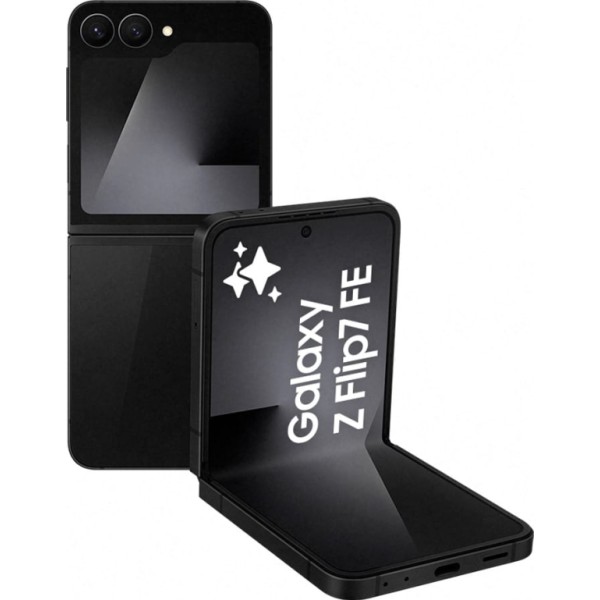 Samsung galaxy z flip7 fe 5g black / 8+256gb / 6.7'' dynamic amoled 2x 120hz fhd+