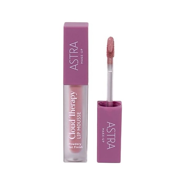 ASTRA Cloud Therapy Lip Mousse Labial líquido mate Tono 01Cotton Candy