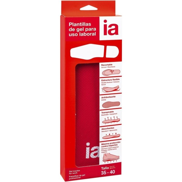 Interapothek Plantilla De Gel Para Uso Laboral 35-40